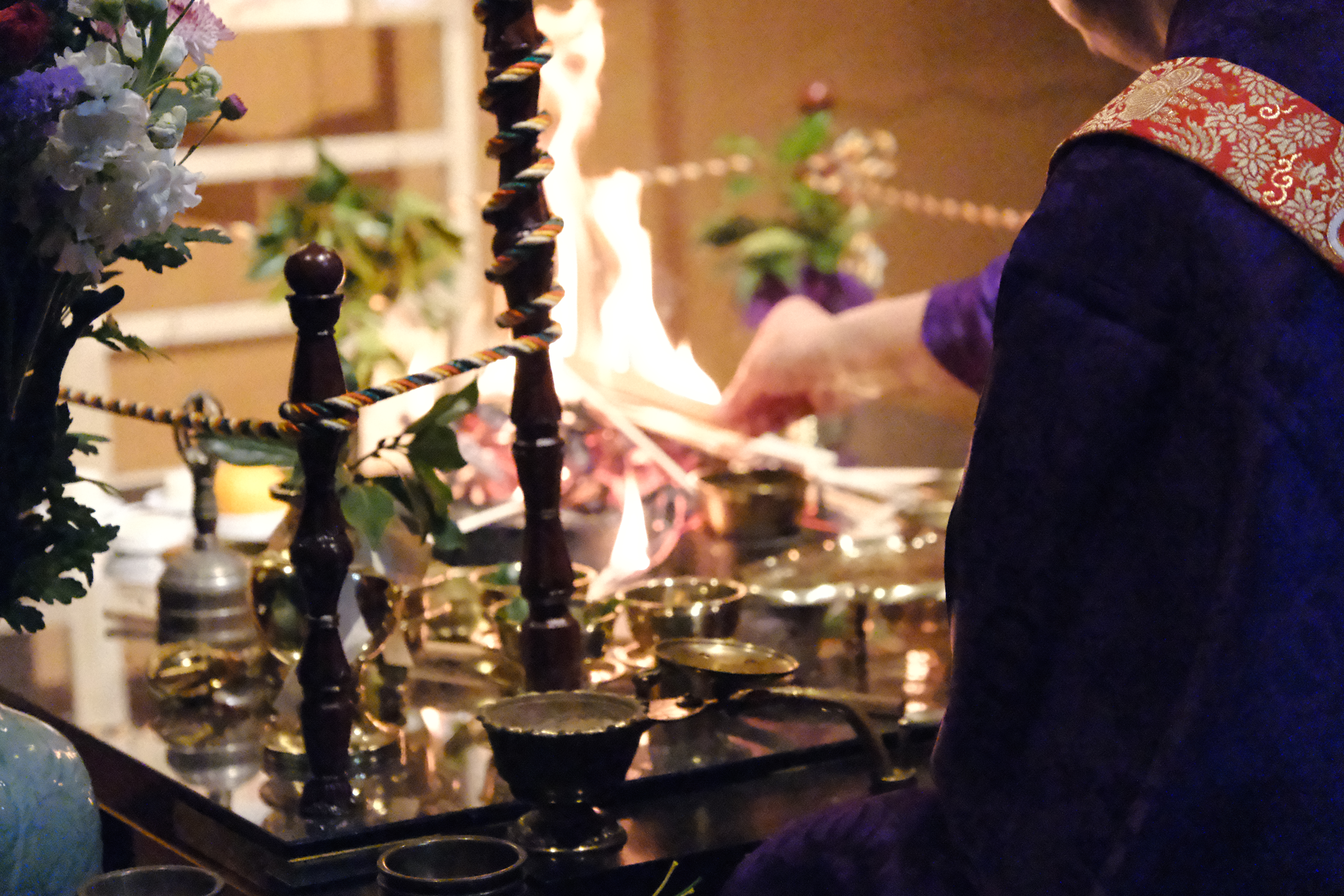 円福寺：元朝護摩を行いました